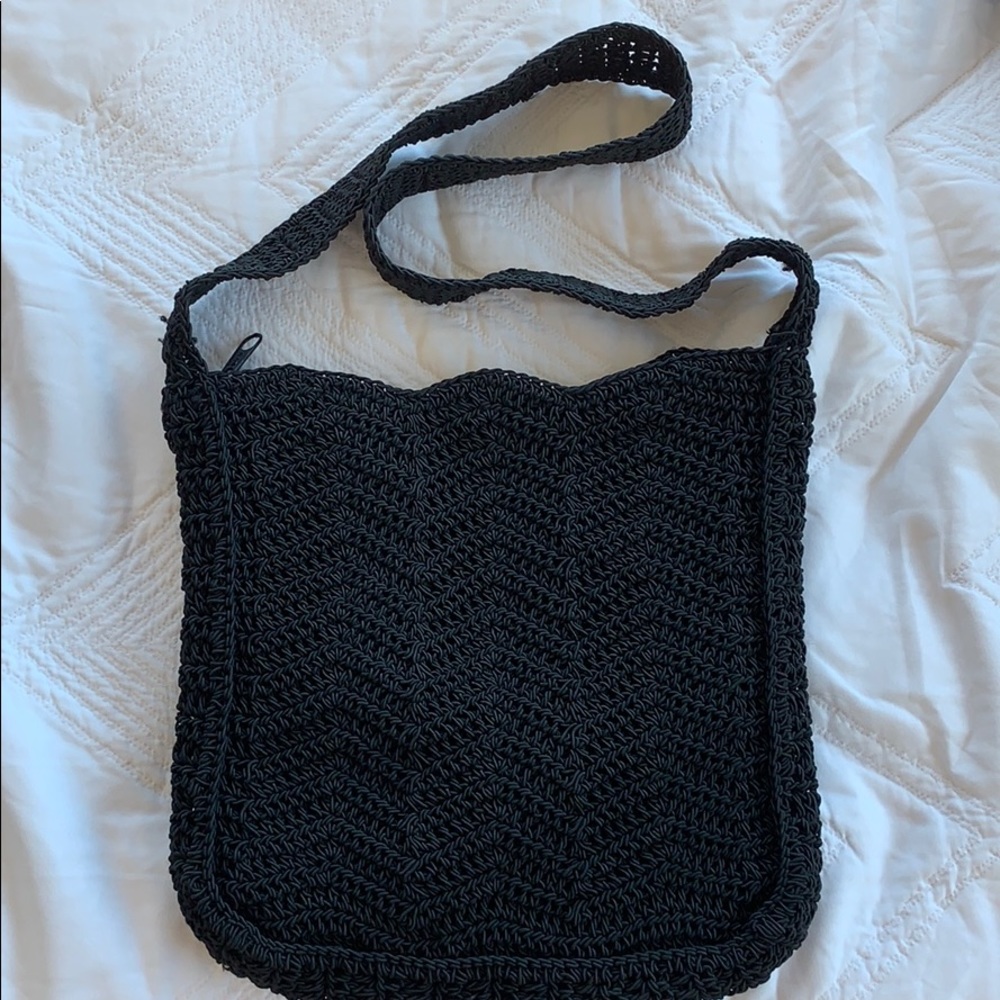 Vintage Frankie & Johnnie Woven Crossbody Purse